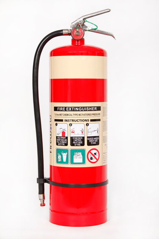 7L Wet Chemical Fire Extinguisher (Kitchen)