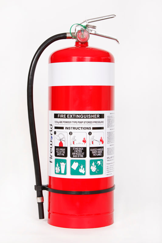 9KG ABE Dry Chemical Powder Fire Extinguisher